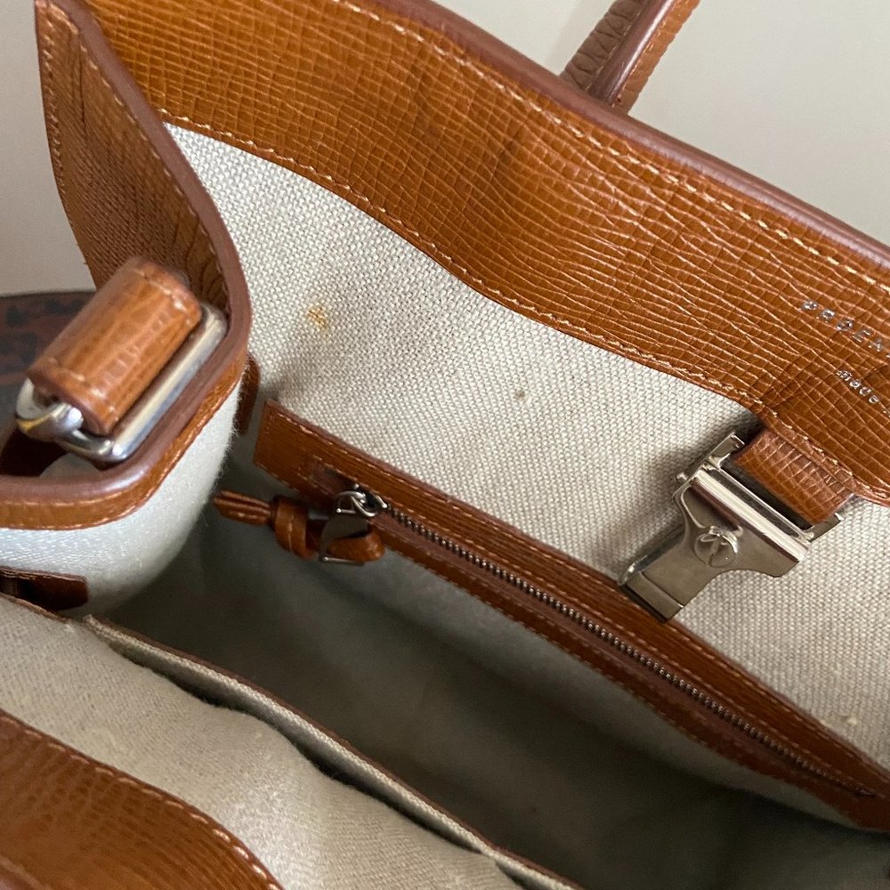 Proenza Schouler Tote Ps11 Brown Leather Bag - Picture 14 of 14